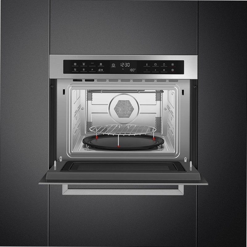 Forno Microonde Combinato 45 cm SF4400MCX1 Smeg