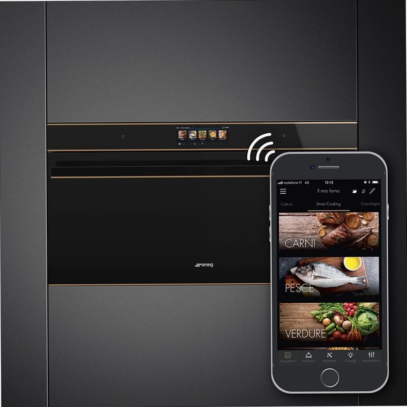Forno Termoventilato Ribassato 90 cm Smeg