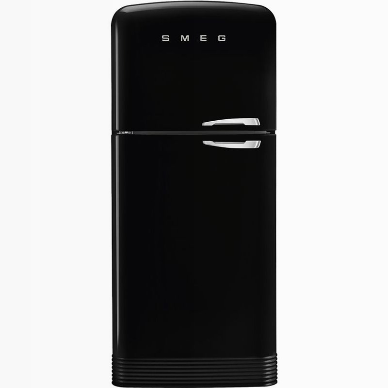 Frigorifero Nero Doppia-Porta Smeg E Libera