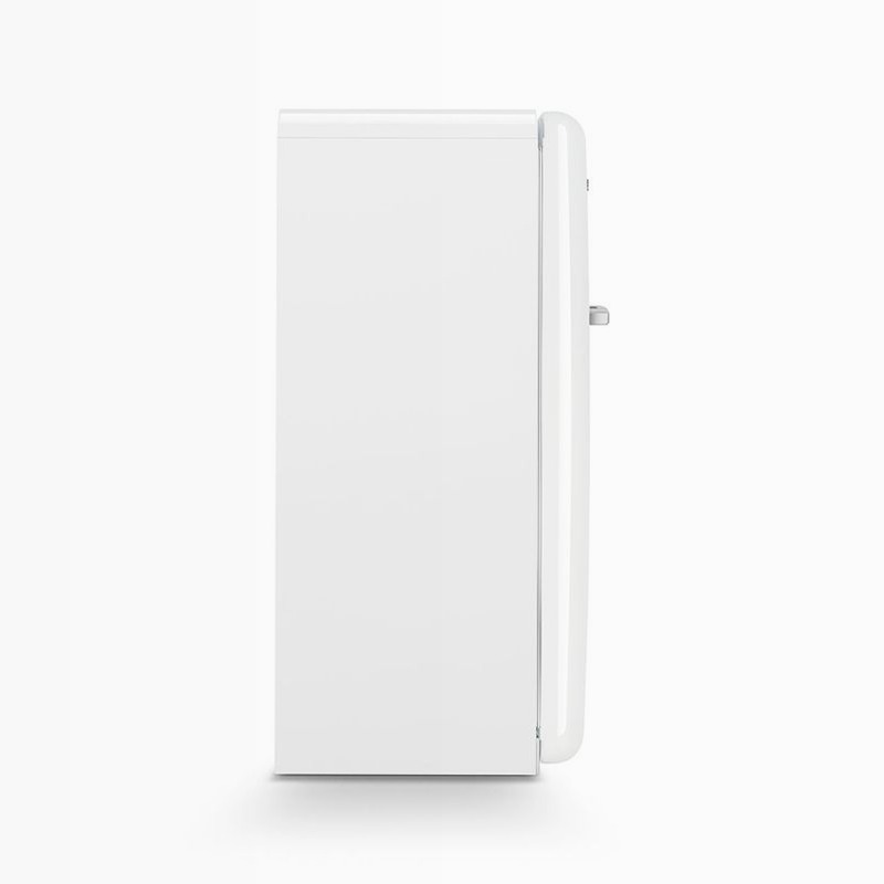 Frigorifero Bianco Monoporta 50's Style Cromo C Libera