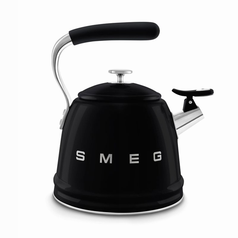 Bollitore a fischio Smeg WKF01BL Nero