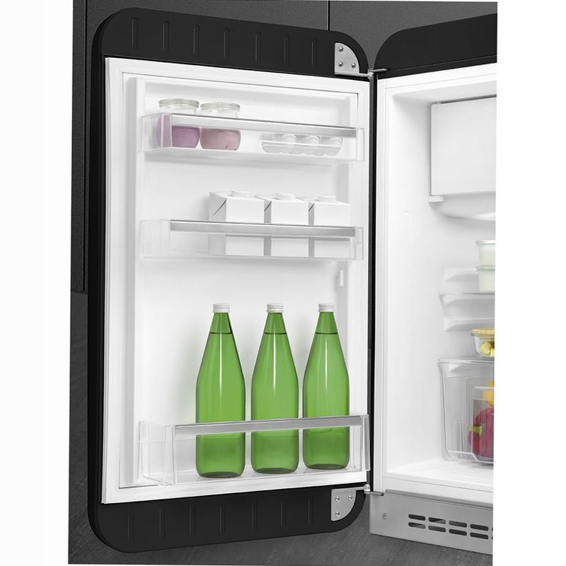 Frigorifero Nero Monoporta, Libera Installazione