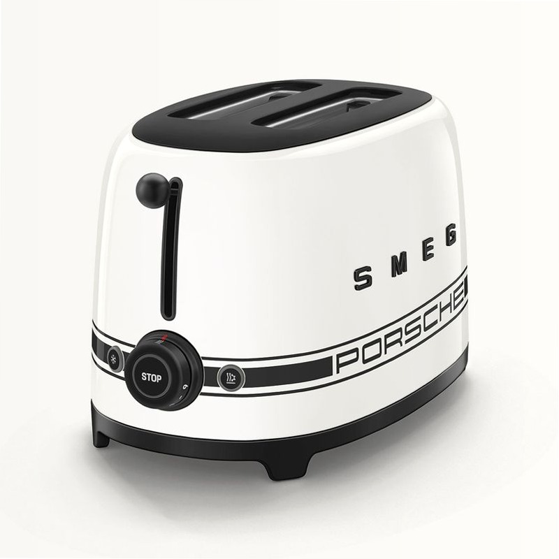Tostapane TSF01 | Carrara White Porsche x SMEG Nero