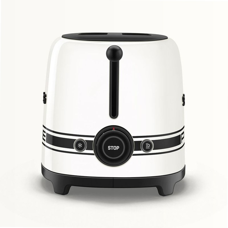 Tostapane TSF01 | Carrara White Porsche x SMEG Nero
