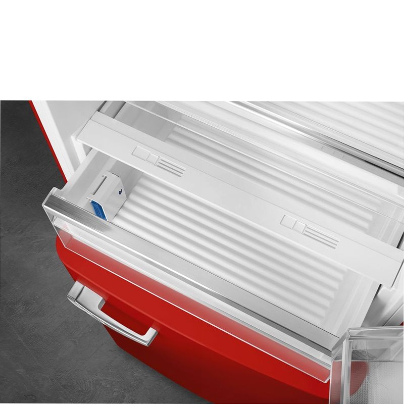 Frigorifero Rosso Combinato 50's Style D Libera