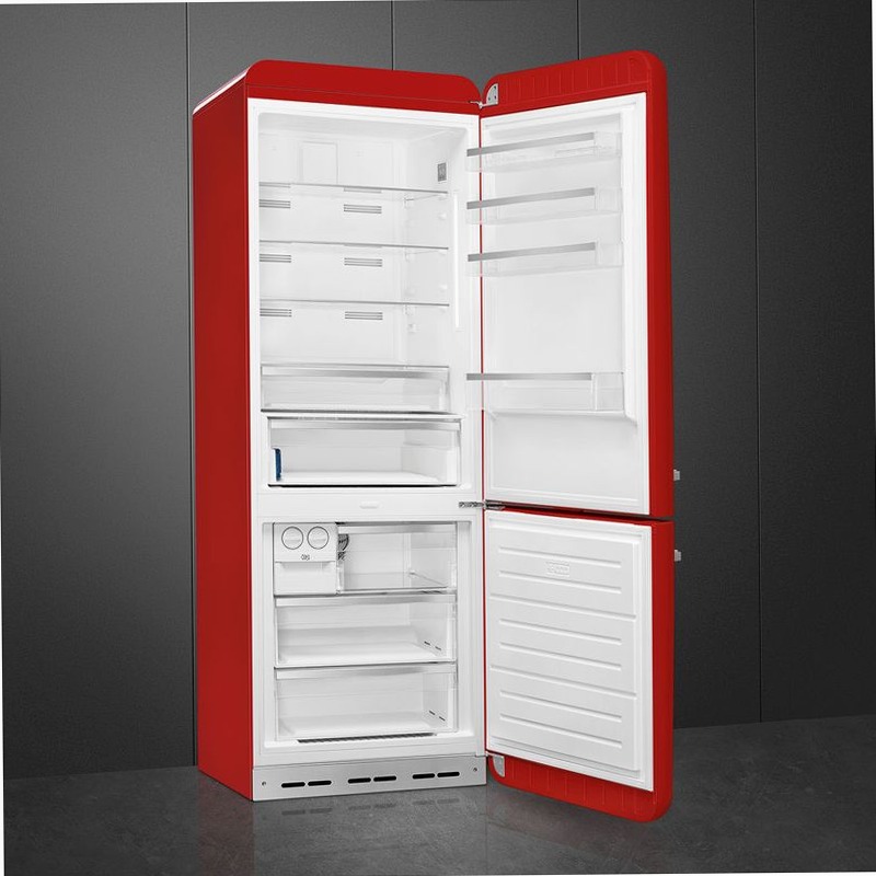 Frigorifero Rosso Combinato 50's Style D Libera