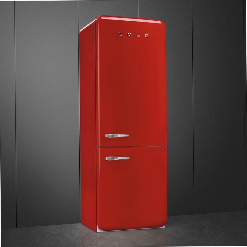Frigorifero Rosso Combinato 50's Style D Libera