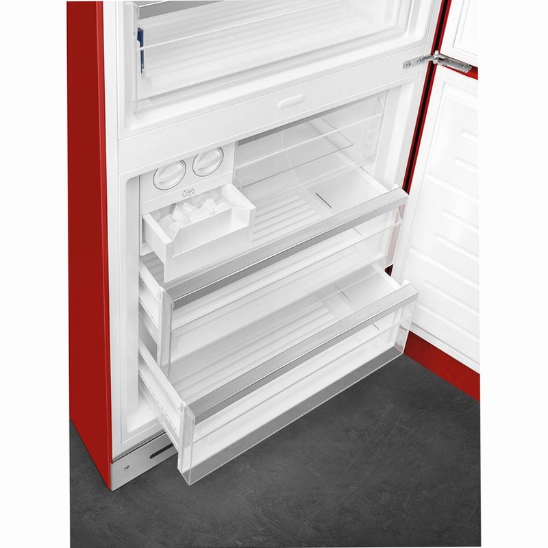 Frigorifero Rosso Combinato 50's Style D Libera
