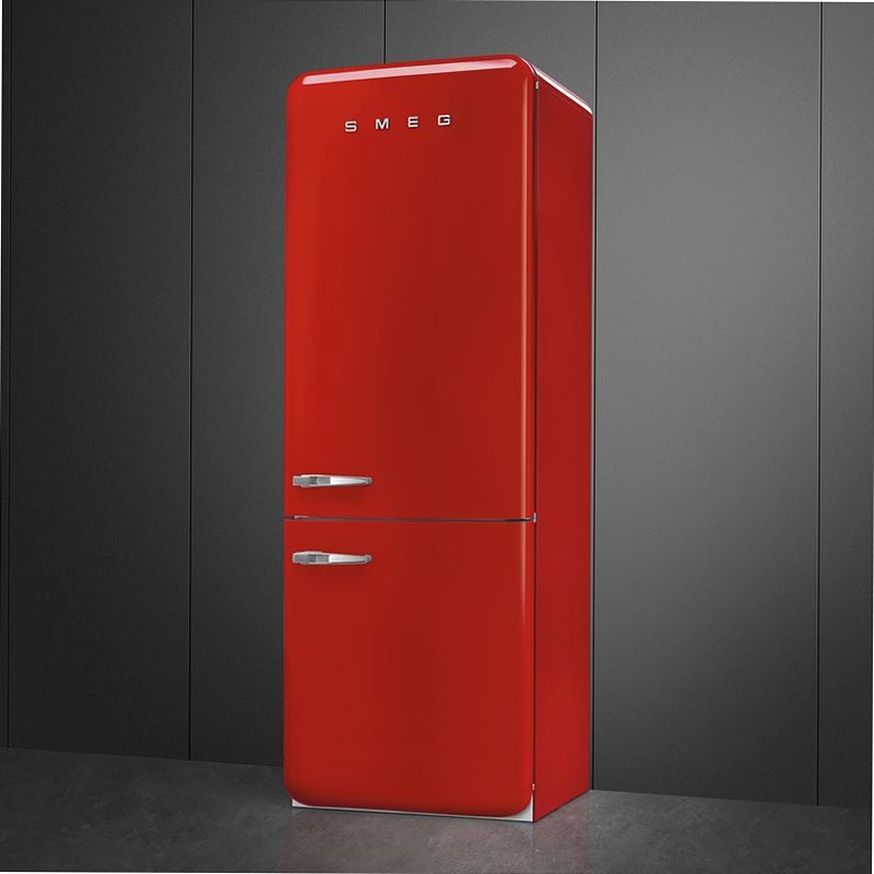 Frigorifero Rosso Combinato 50's Style D Libera