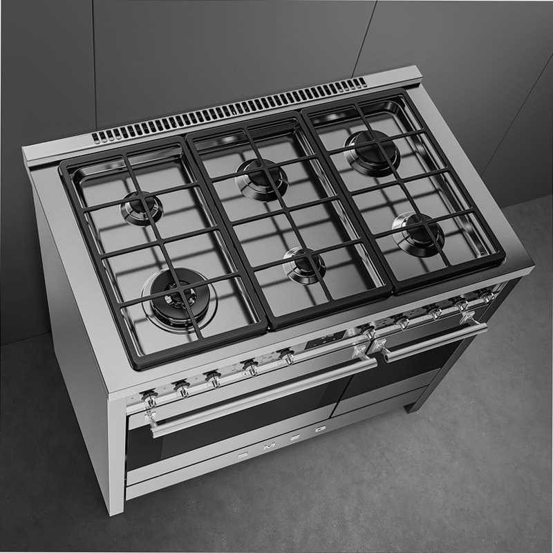 Cucina Smeg Acciaio Inox 100x60 cm