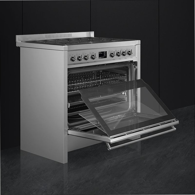 Cucina Smeg Acciaio Inox 90x60 cm
