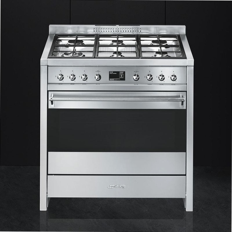 Cucina Smeg Acciaio Inox 90x60 cm