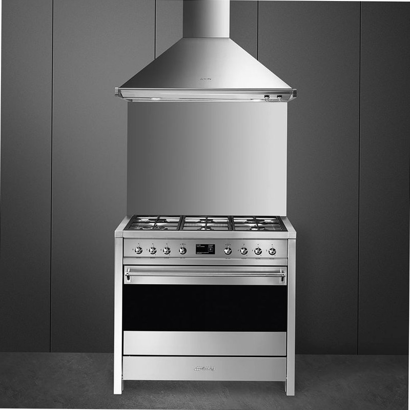Cucina Smeg Acciaio Inox 90x60 cm