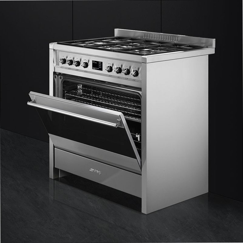 Cucina Smeg Acciaio Inox 90x60 cm