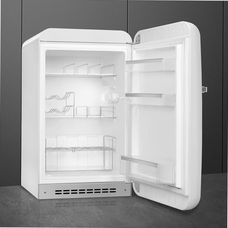 Frigorifero Bianco Monoporta, Stile 50's D Libera