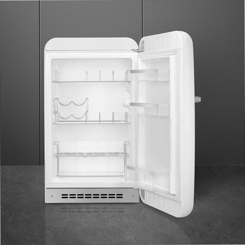 Frigorifero Bianco Monoporta, Stile 50's D Libera