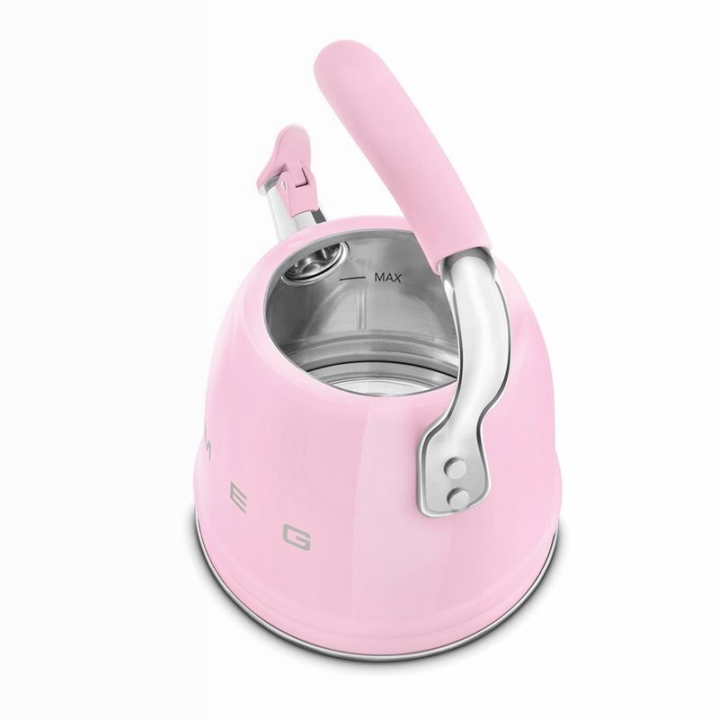 Bollitore a fischio Rosa Colore Oro
