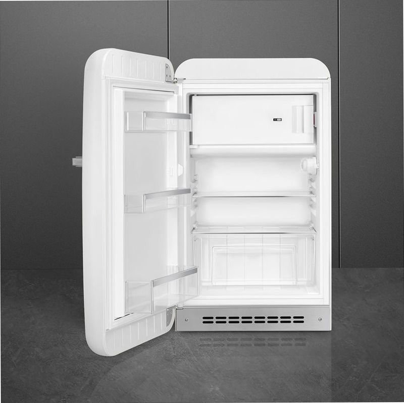 Frigorifero Bianco Monoporta, Libera Installazione 50's Style