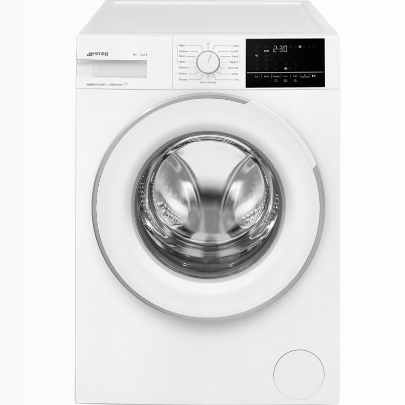 Lavatrice Libera Installazione 9 kg Smeg WN94SEA 600rpm 9kg Bianco
