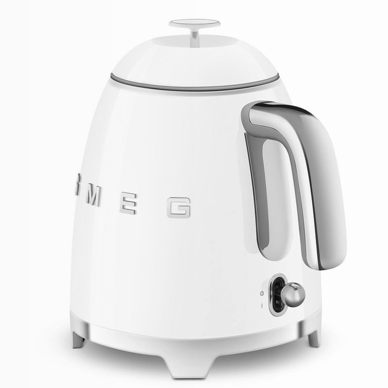 Bollitore elettrico Bianco piccolo Estetica 50's Style