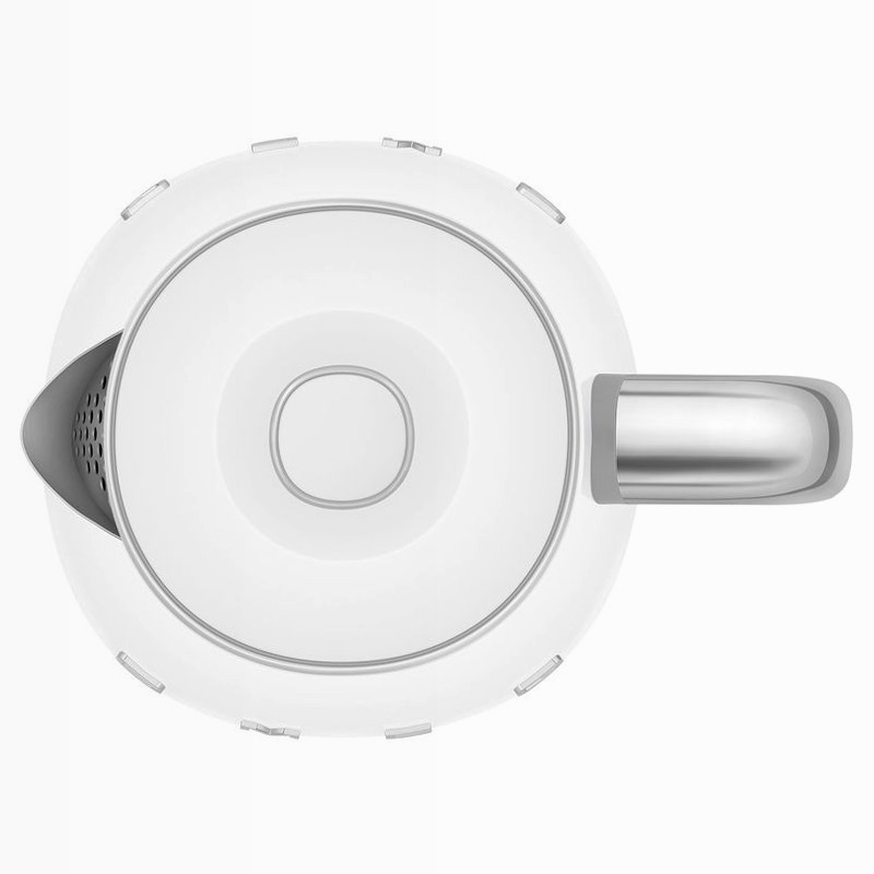 Bollitore elettrico Bianco piccolo Estetica 50's Style