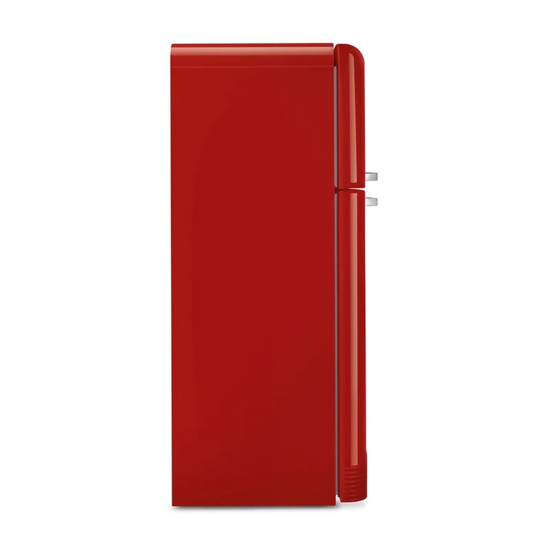 Frigorifero Rosso Doppia-Porta, Stile 50's E Libera