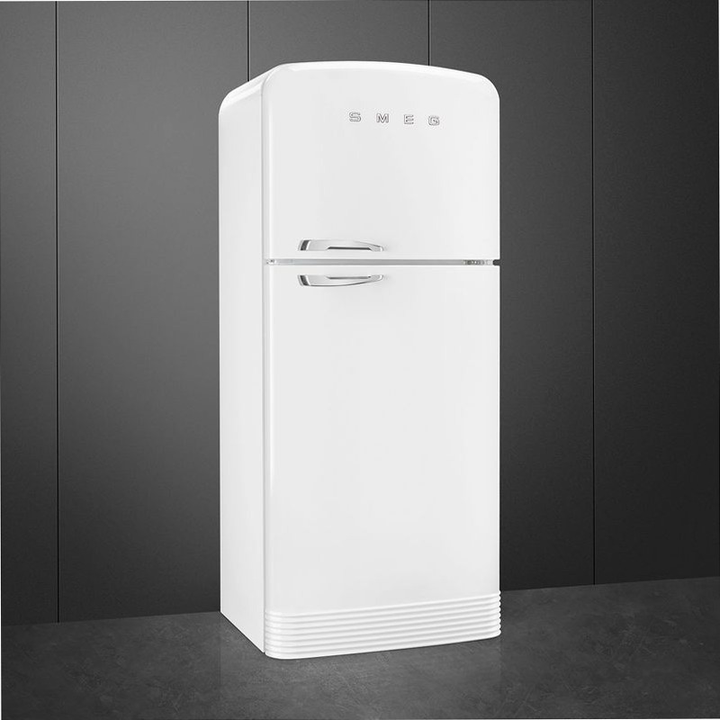 Frigorifero Bianco Doppia-Porta, Libera Installazione 50's Style E