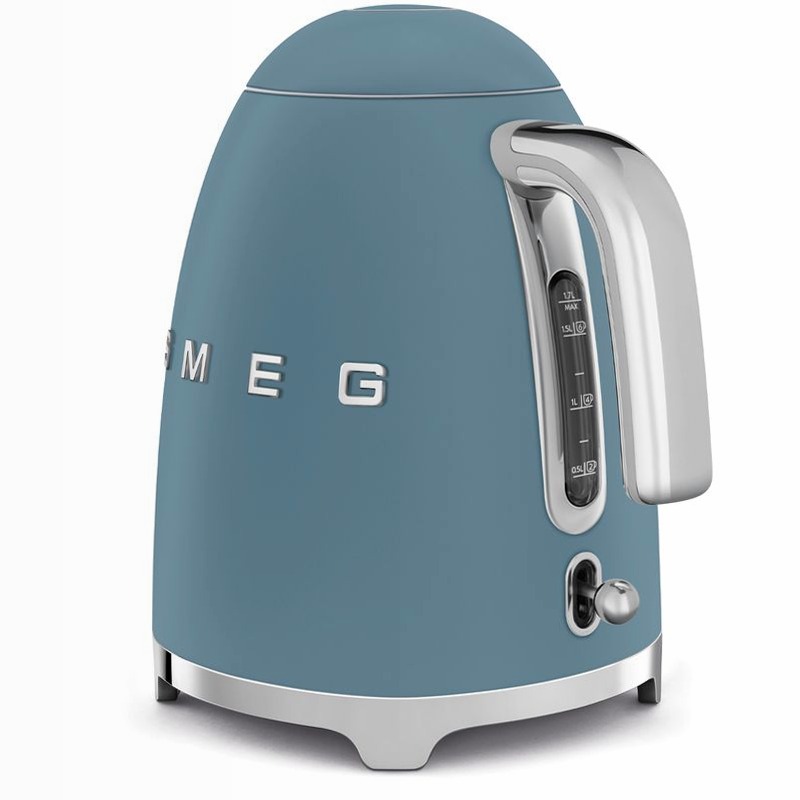 Bollitore elettrico Storm Blue Estetica 50's Style Grigio