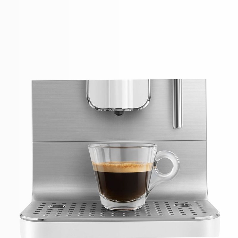 Macchina da caffè automatica con lancia vapore Bianco 1.4lt 19bar