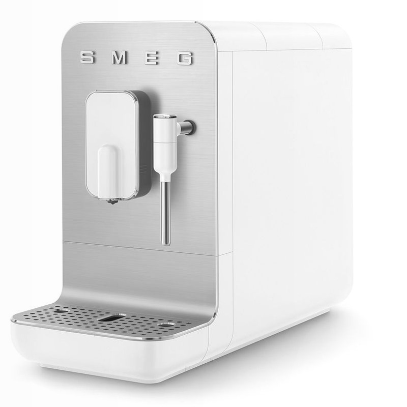 Macchina da caffè automatica con lancia vapore Bianco 1.4lt 19bar