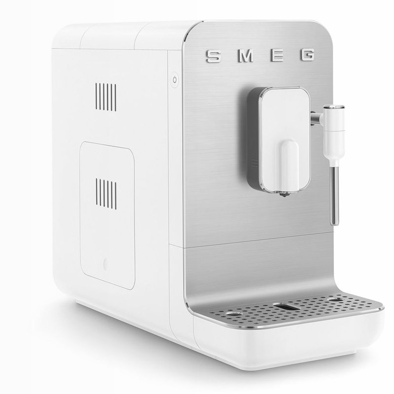 Macchina da caffè automatica con lancia vapore Bianco 1.4lt 19bar