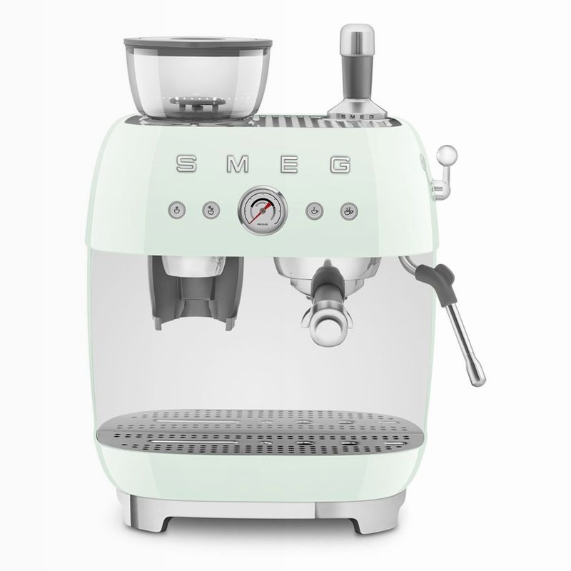 Macchina da Caffè Espresso Manuale con Macinacaffè Integrato