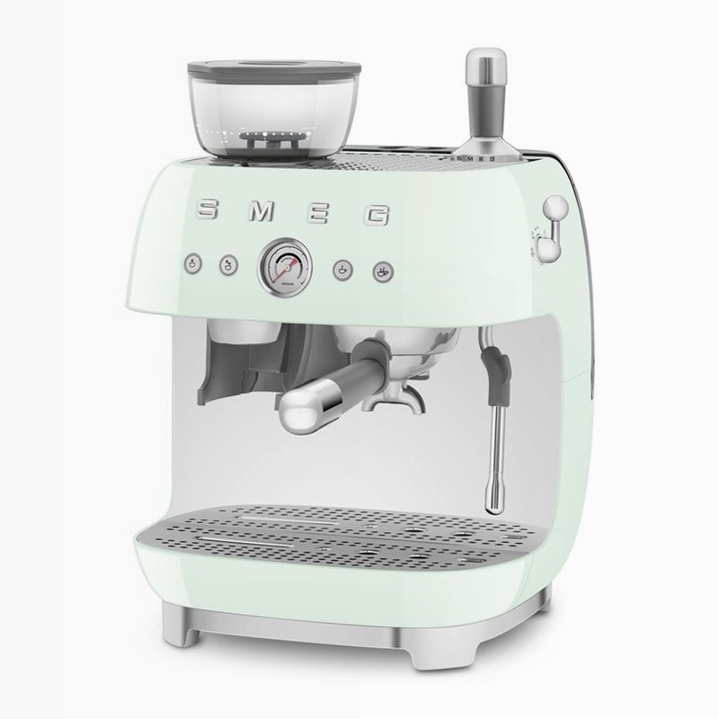 Macchina da Caffè Espresso Manuale con Macinacaffè Integrato