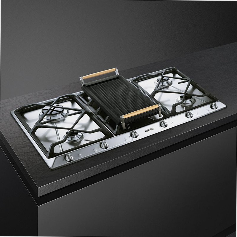 Piano di cottura a gas 90 cm Estetica Contemporanea