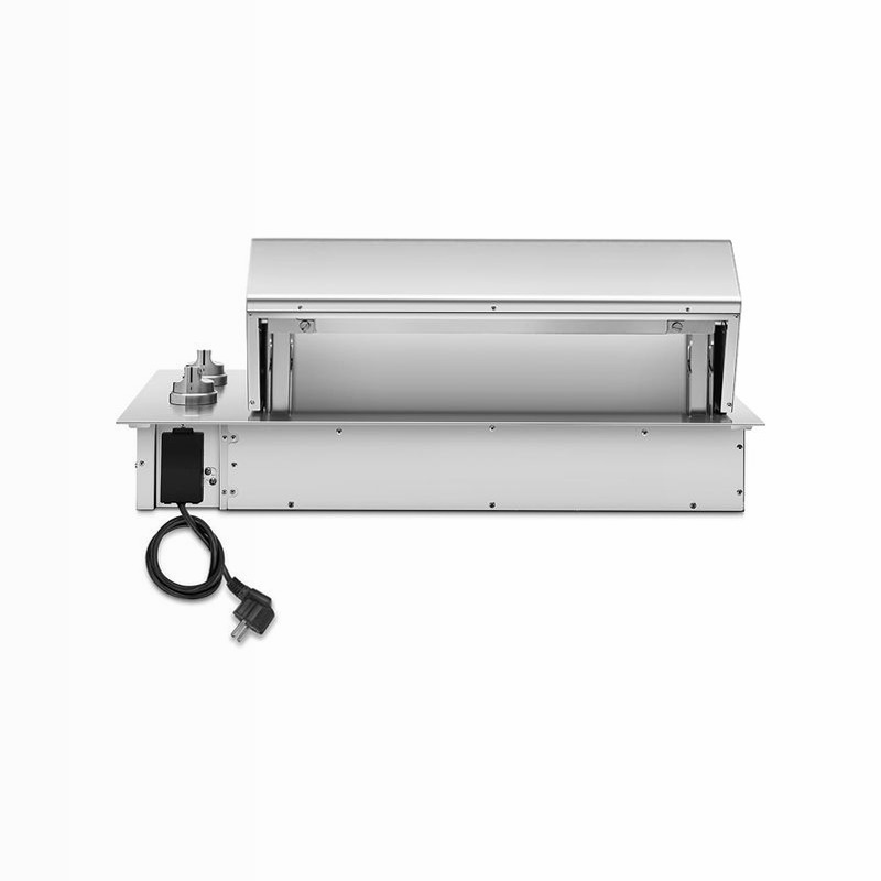 Barbecue elettrico Smeg 90 cm 2 zone Acciaio