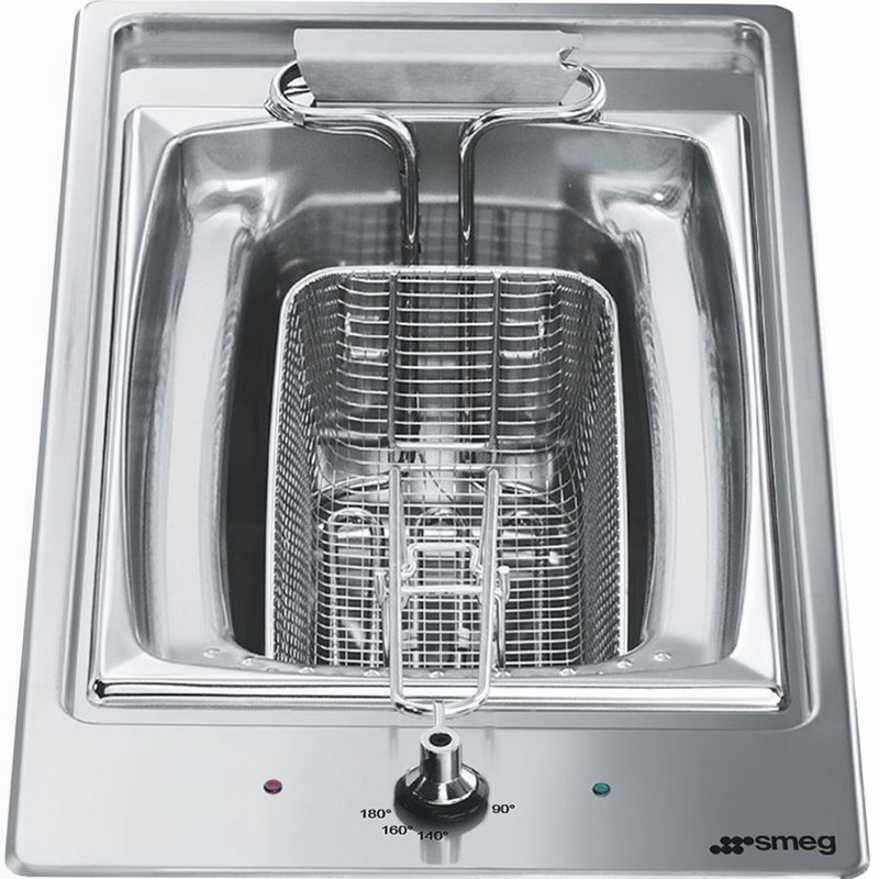 Piastra Elettrica con Friggitrice Smeg A
