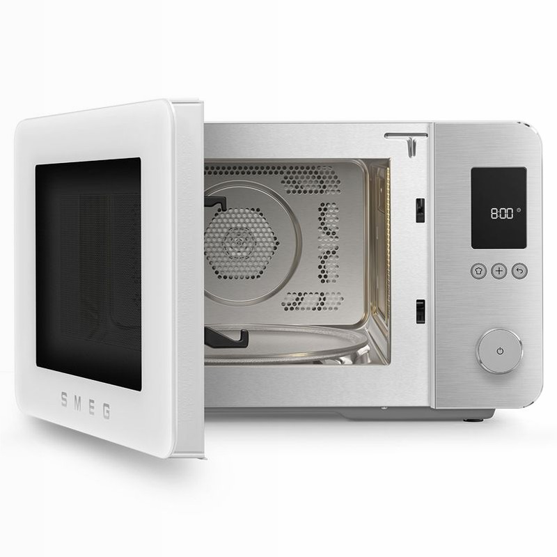 Forno a microonde combinato | Bianco Libera installazione, finitura opaca Estetica Collezione 27