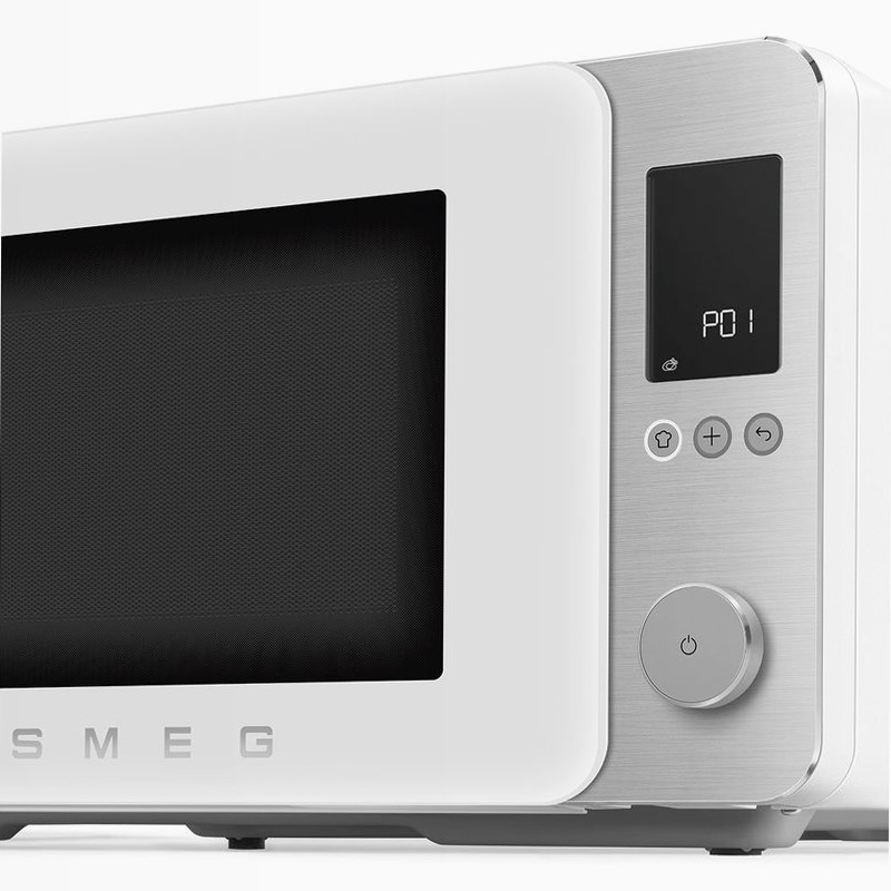 Forno a microonde combinato | Bianco Libera installazione, finitura opaca Estetica Collezione 27