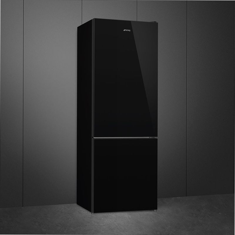 Frigorifero Libera Installazione Combinato Nero D