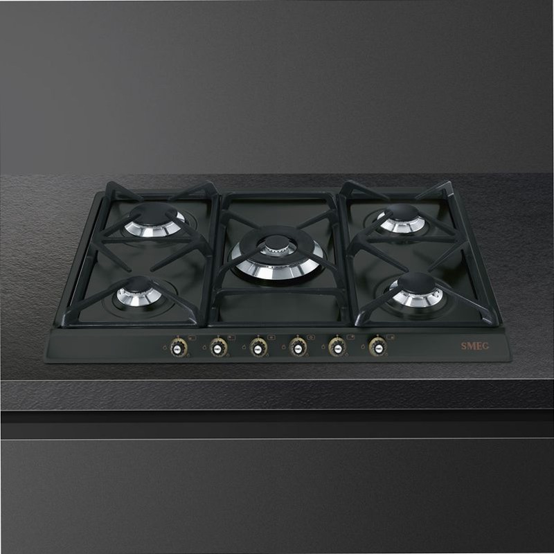 Piano di cottura a gas 70/75 cm Estetica Cortina