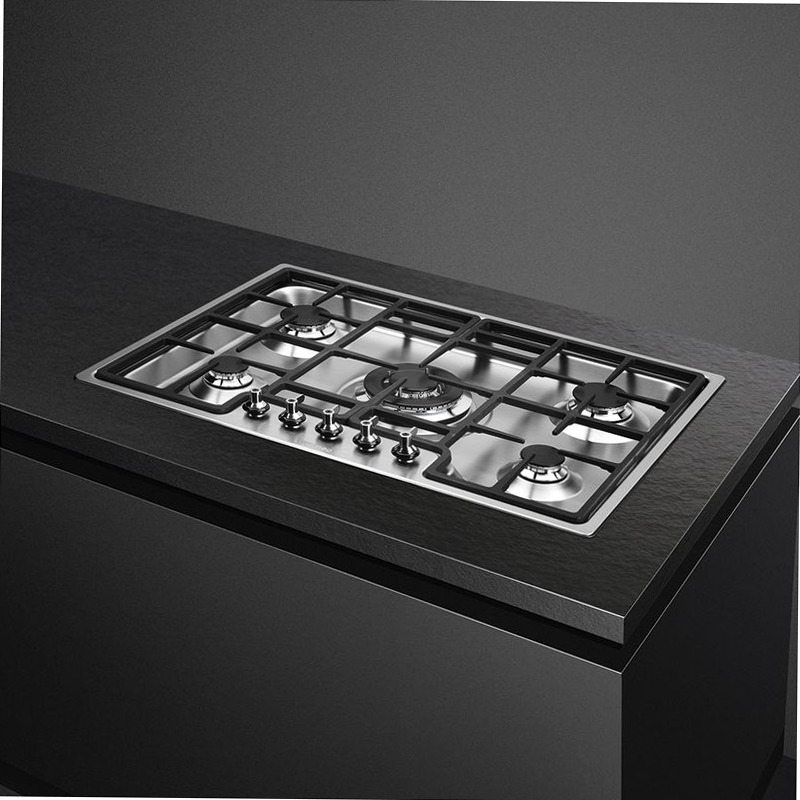 Piano di cottura a gas 70/75 cm Estetica Classica