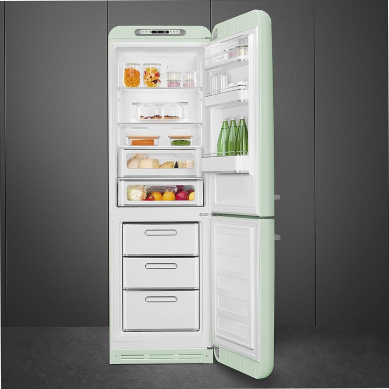 Frigorifero Verde pastello Combinato C Libera
