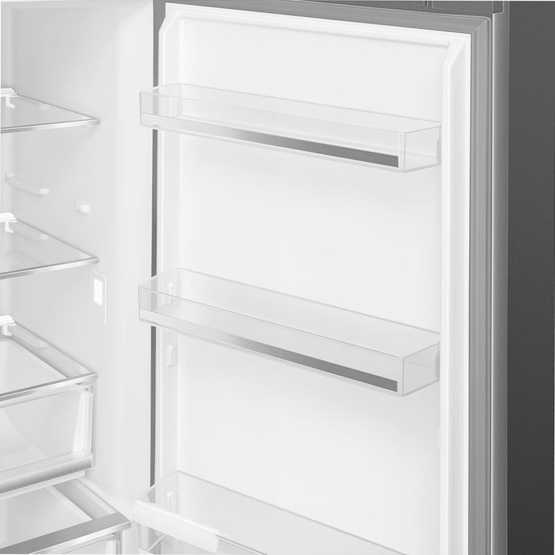 Frigorifero Libera Installazione Combinato Argento A
