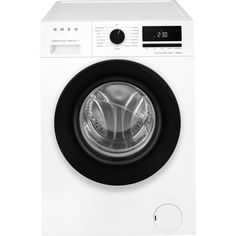 Lavatrice Libera Installazione 8 kg Smeg W3084A20 1000rpm 8kg Bianco