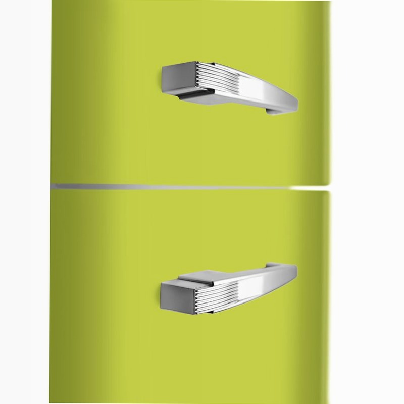 Frigorifero Verde Lime Combinato C Libera