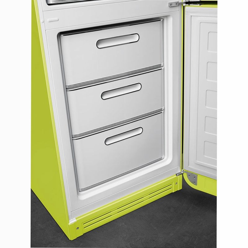 Frigorifero Verde Lime Combinato C Libera