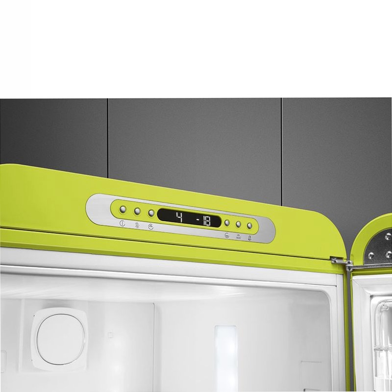 Frigorifero Verde Lime Combinato C Libera