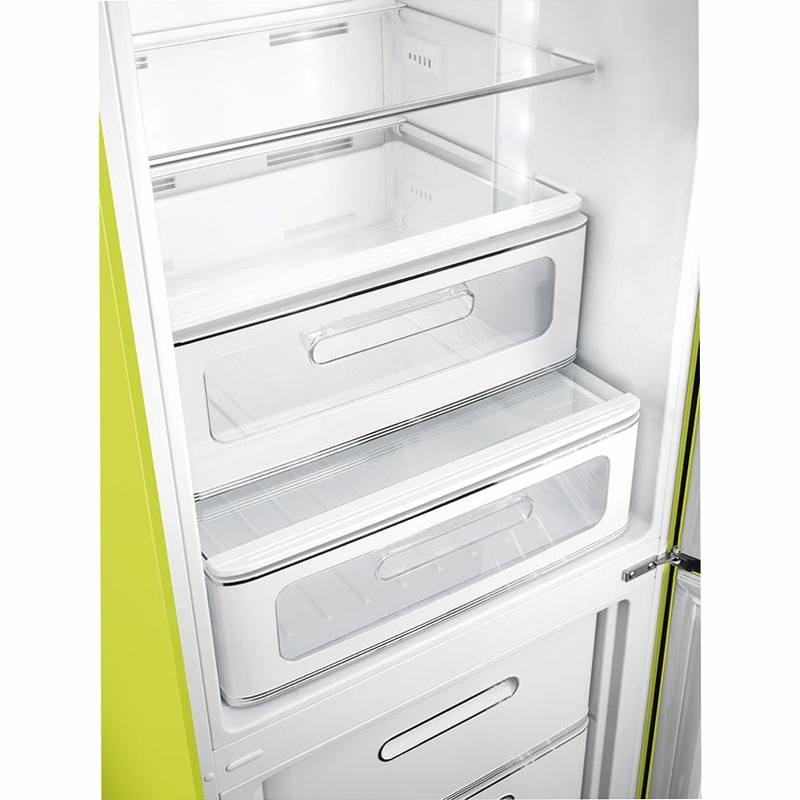 Frigorifero Verde Lime Combinato C Libera