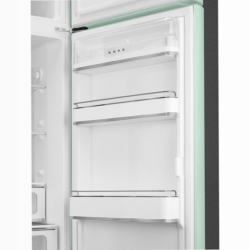 Frigorifero Verde pastello Smeg - Doppia porta Cromo C Libera