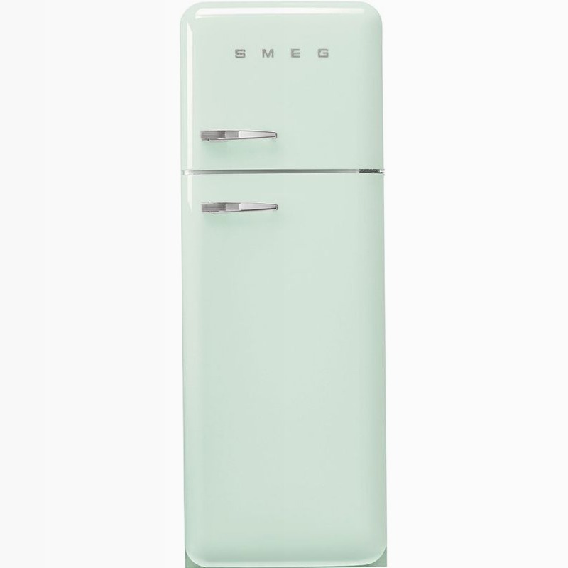 Frigorifero Verde pastello Smeg - Doppia porta Cromo C Libera